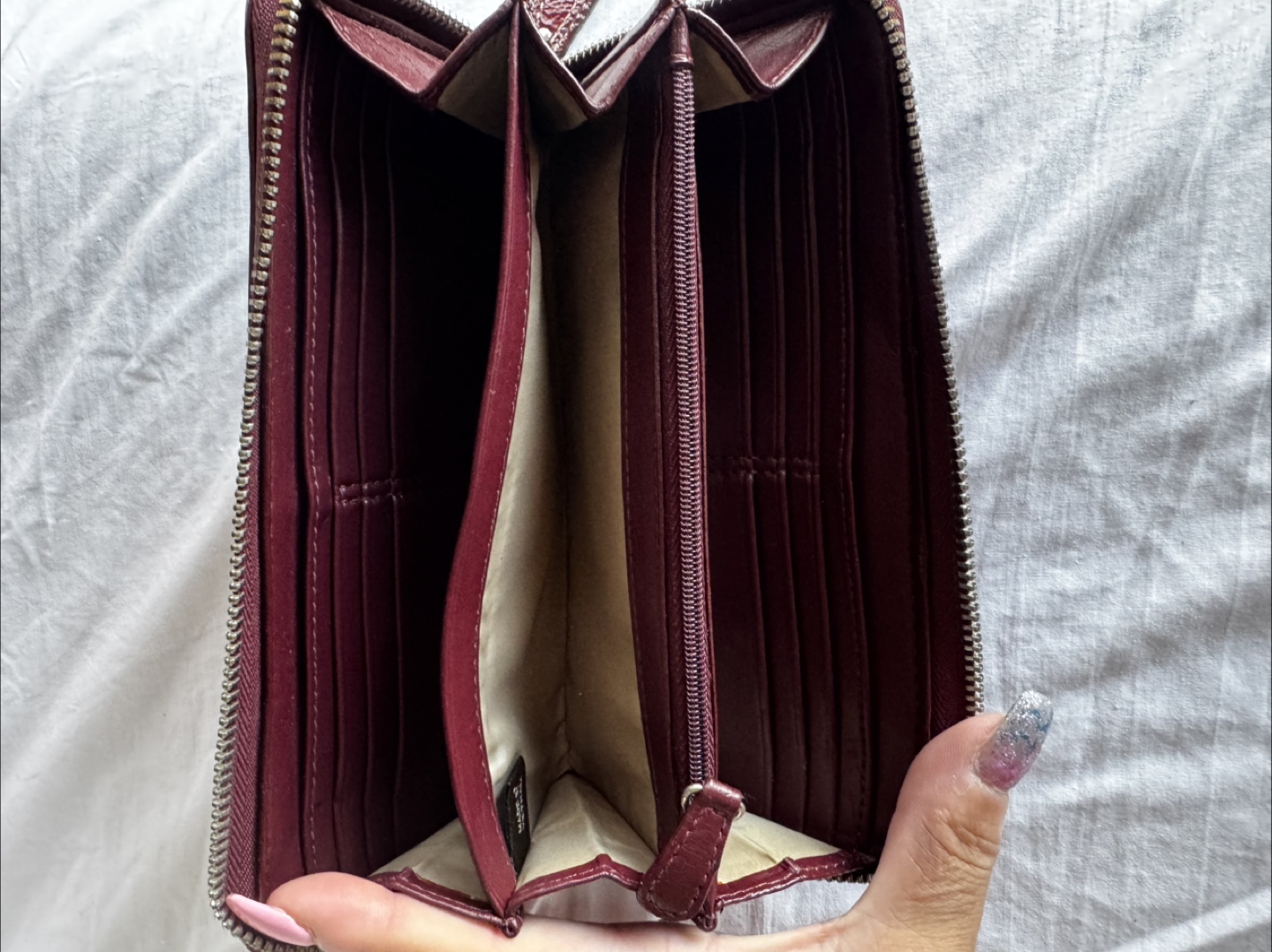 Coach Wallet - Burgundy - photo 3