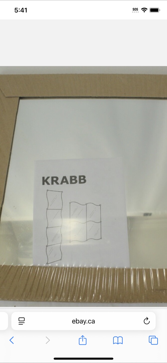 New IKEA KRABB Mirror, 44x40 cm (17x16") - photo 5