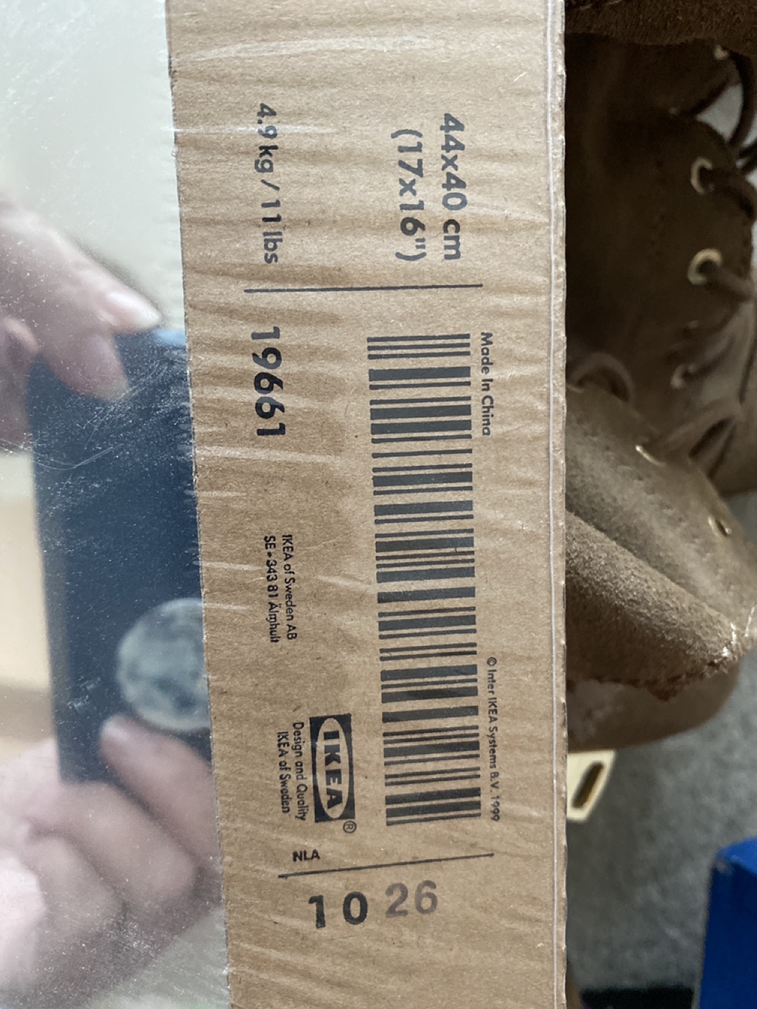 New IKEA KRABB Mirror, 44x40 cm (17x16") - photo 3