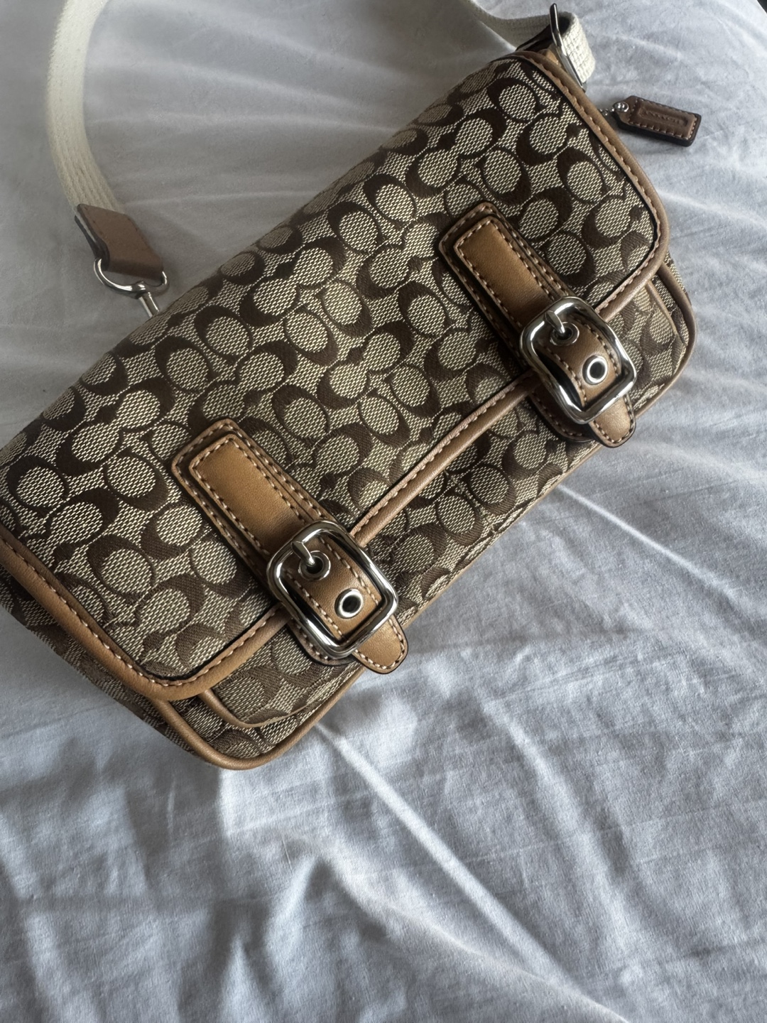 Coach Signature Canvas Bag