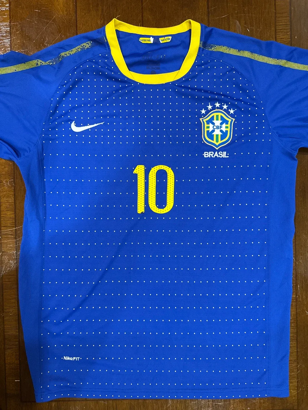 Nike Brazil Kaka #10 Soccer Jersey thumbnail