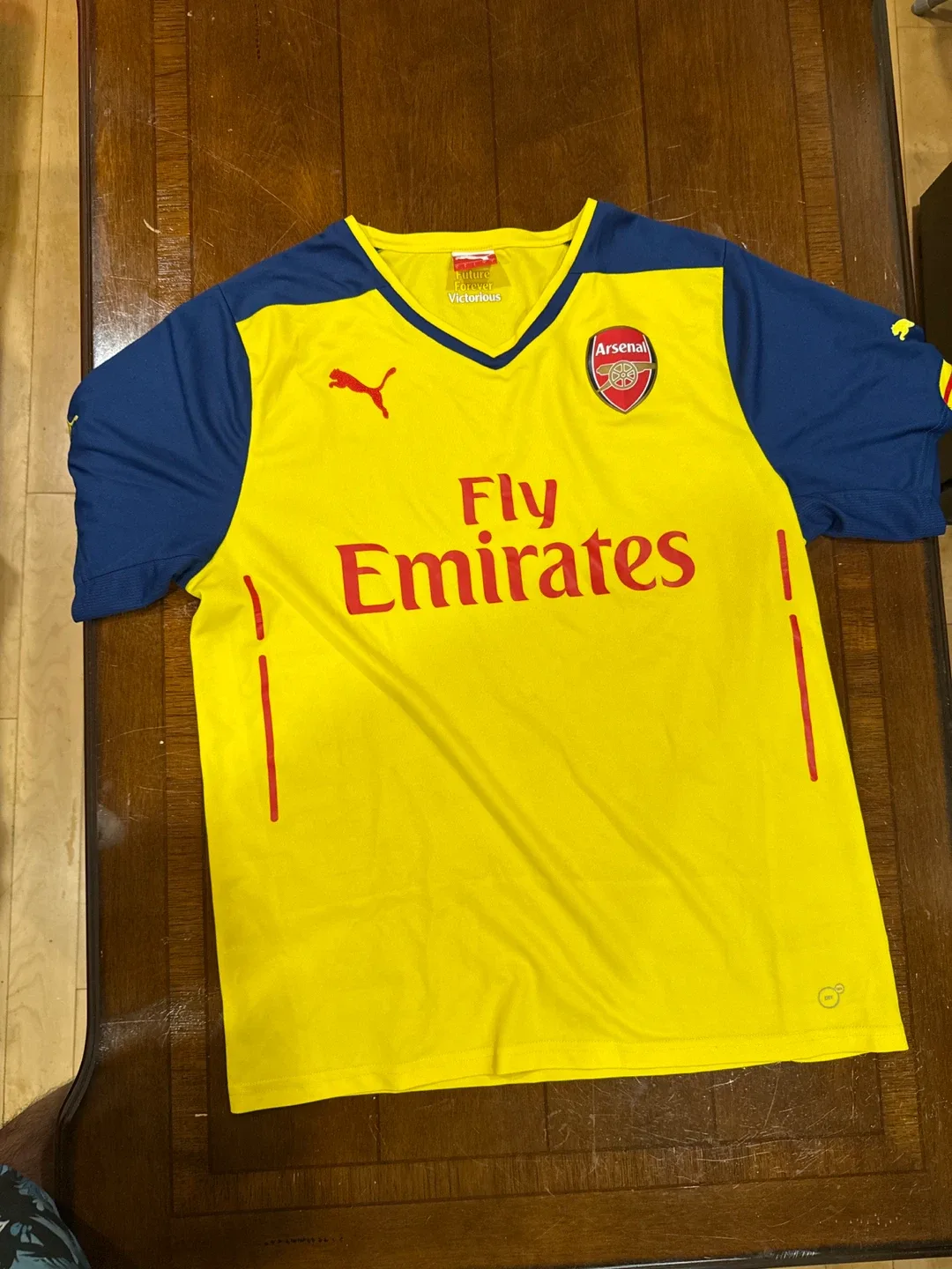 Puma Arsenal FC Jersey - Yellow & Blue thumbnail