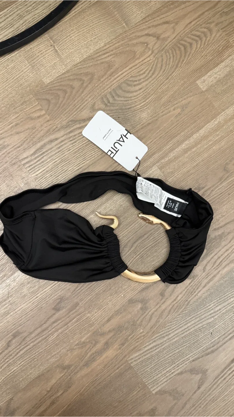 New with Tags HAUTE Bandeau Snake Top image indicator(2)