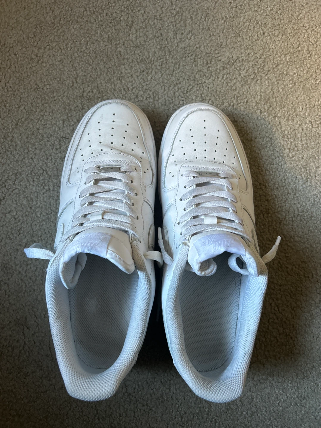 Nike Air Force 1 Low White, Size US 10