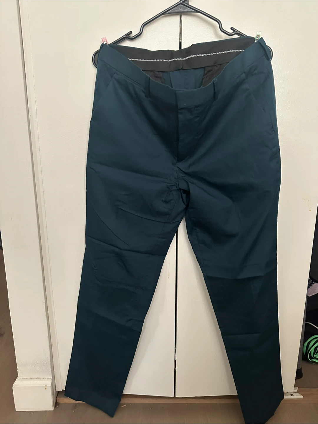 Express Men's Suit - Teal jacket 40S/40C Pants 32x32 - photo 2