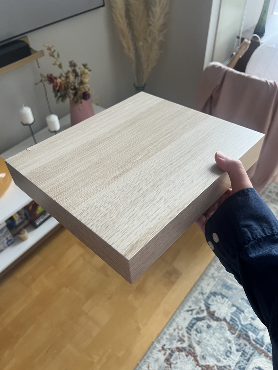 IKEA Lack Wall Shelf - White Stained Oak Effect - photo 2