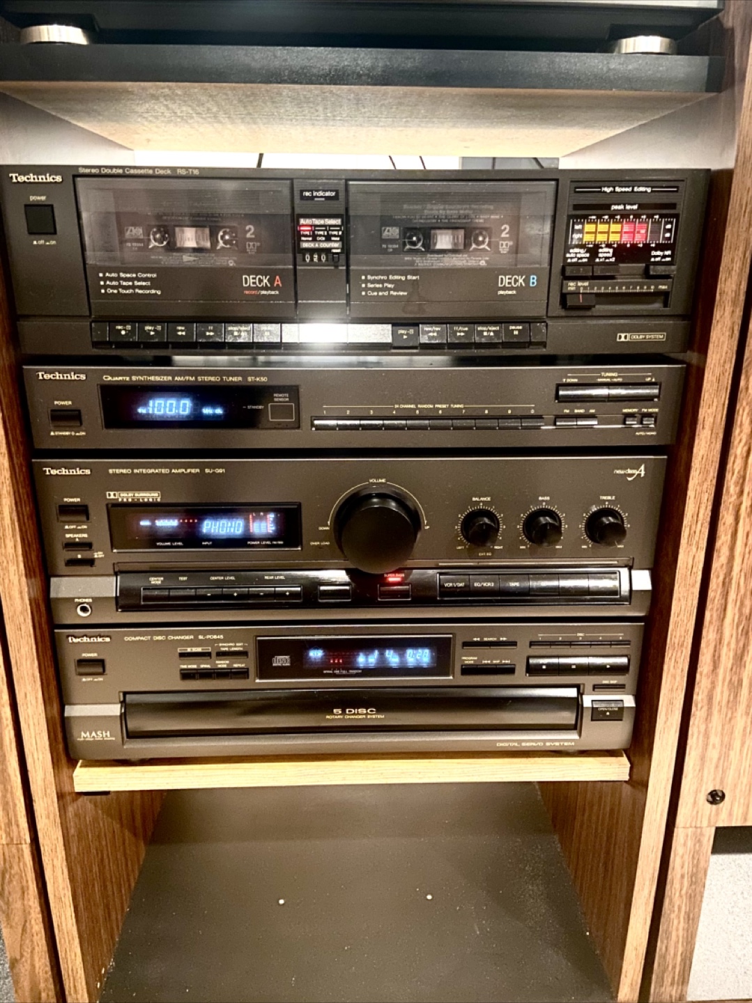 Technics Stereo System with Speakers - photo 2