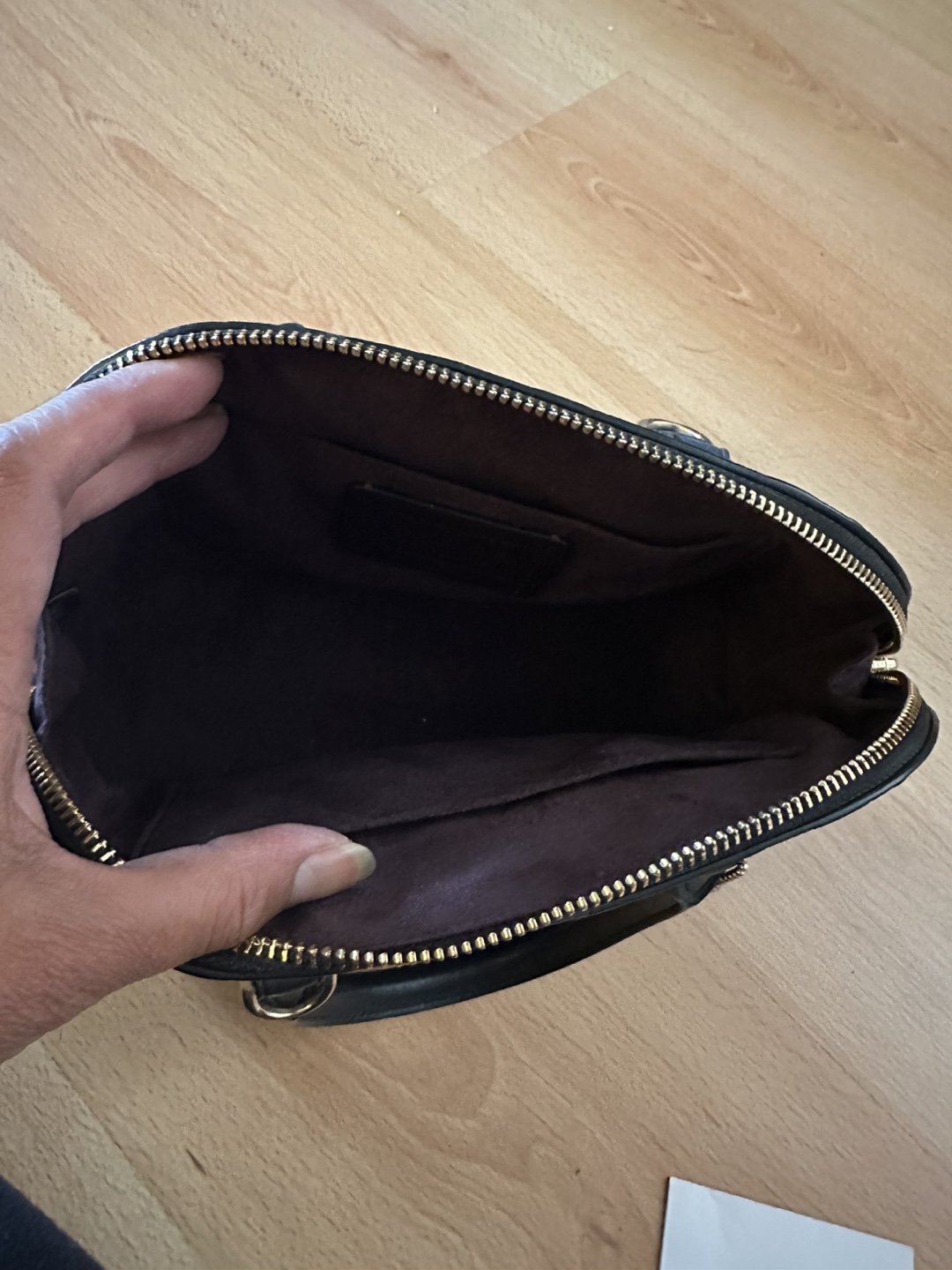 Coach Black Embossed Dome Satchel - photo 3