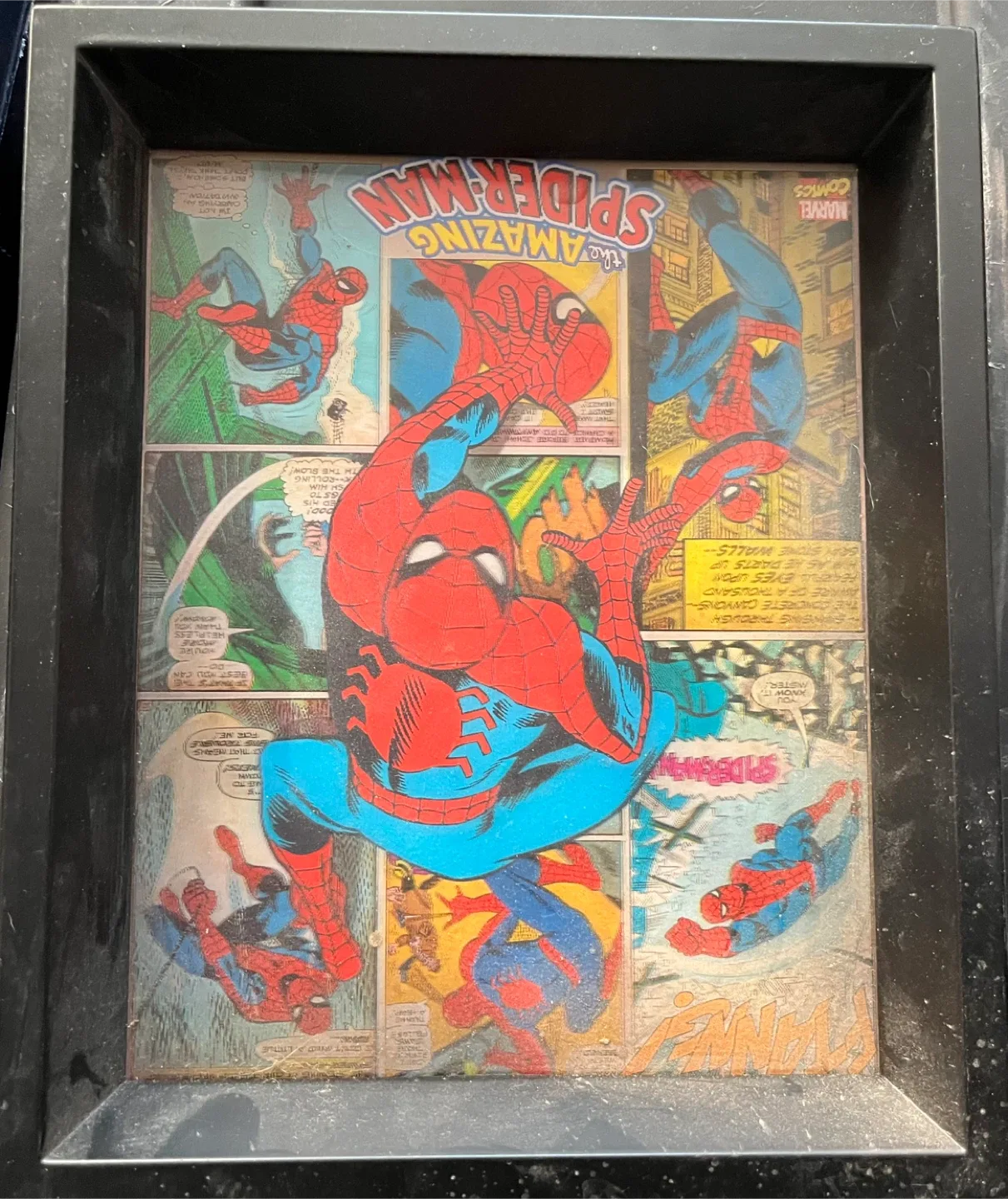 Spider-Man 3-D Plaque thumbnail