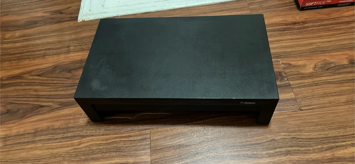 Fellowes Black Monitor Riser thumbnail
