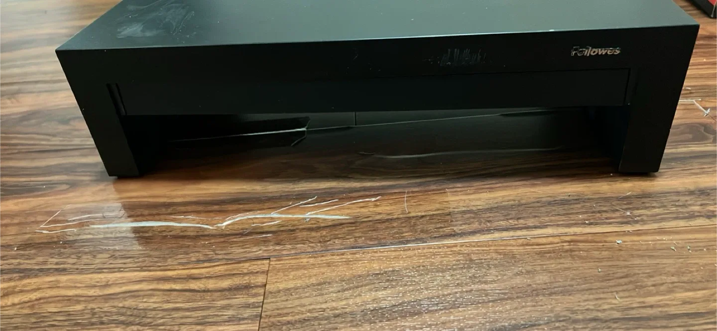 Fellowes Black Monitor Riser image indicator(2)