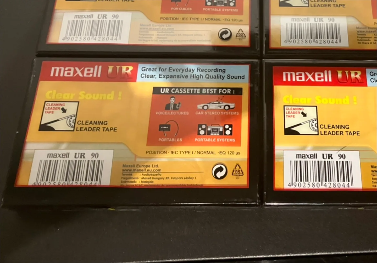 New Maxell blank cassette audio tapes image indicator(2)