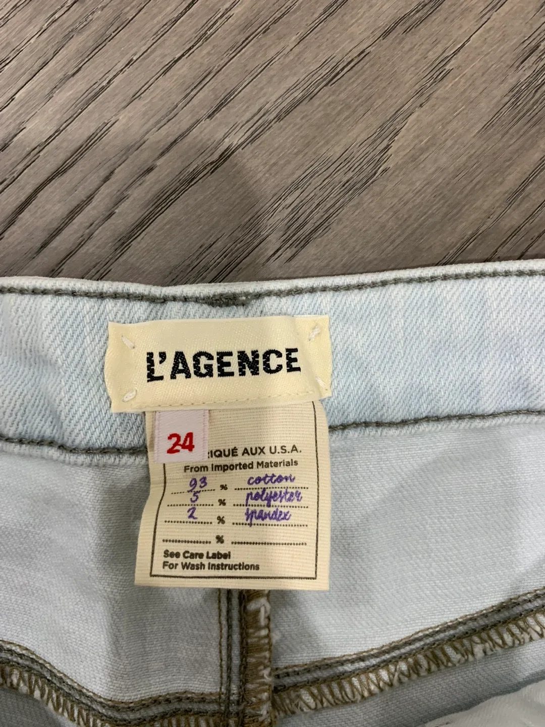 L'Agence Denim Jeans - Size 24 image indicator(3)