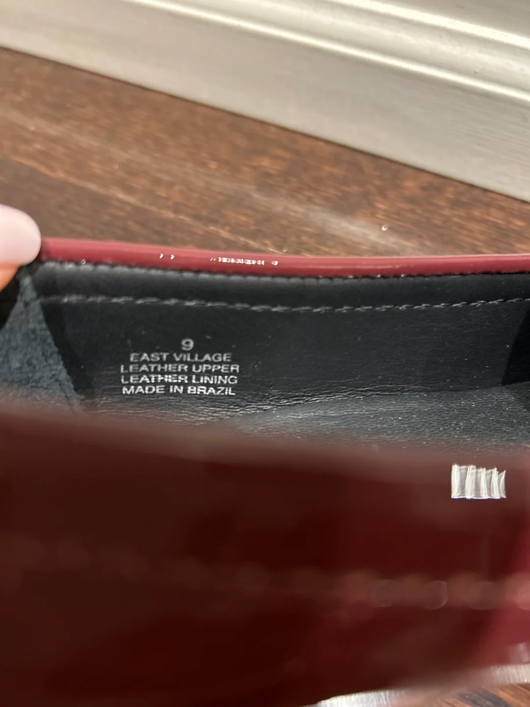 Browns East Village Burgundy Loafers - Size 9 image indicator(3)