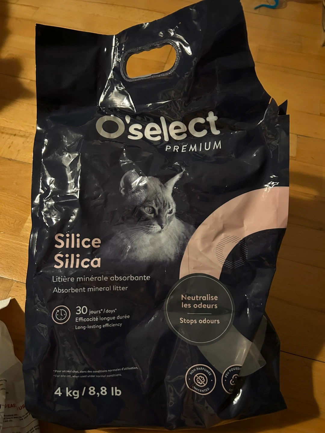 O'select Premium Silica Cat Litter