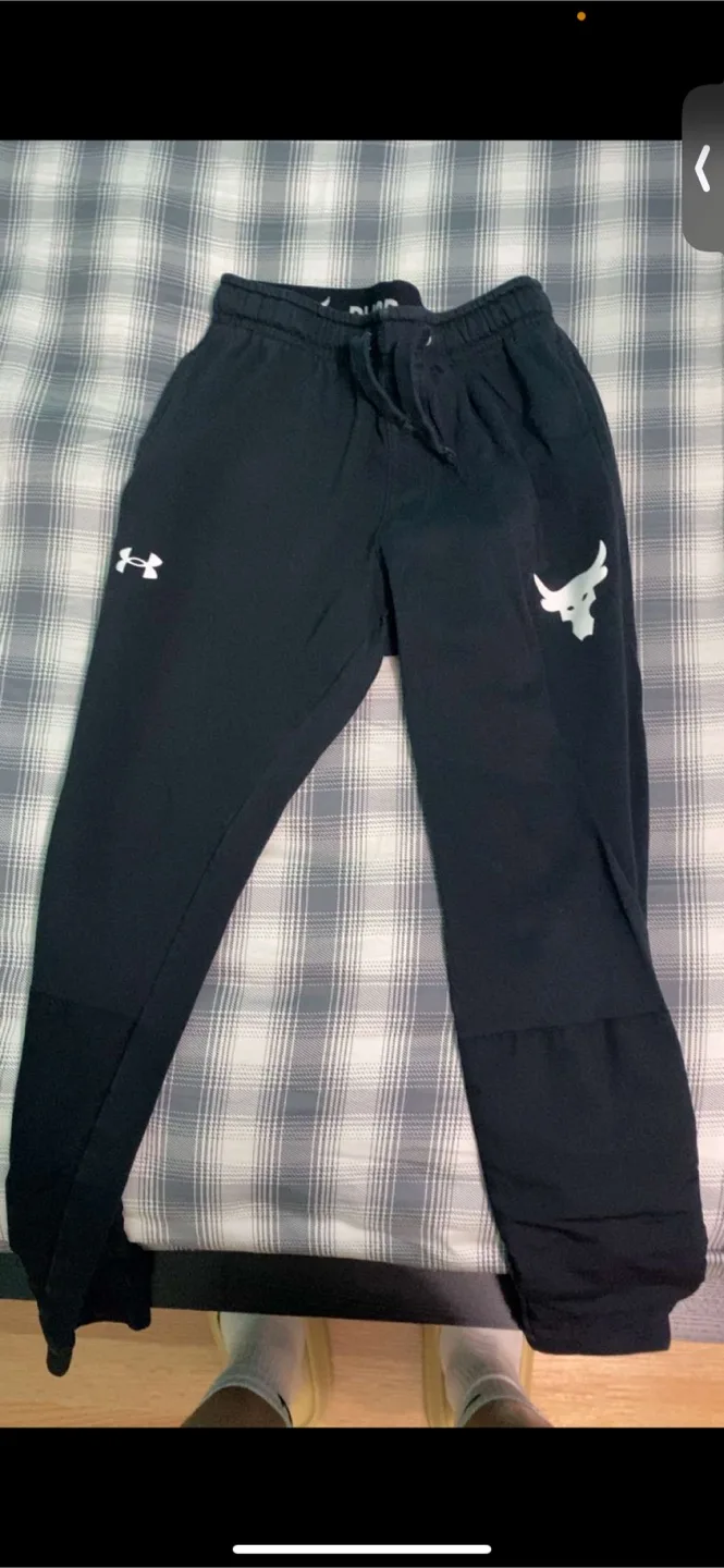 Under Armour x Project Rock Black Joggers thumbnail