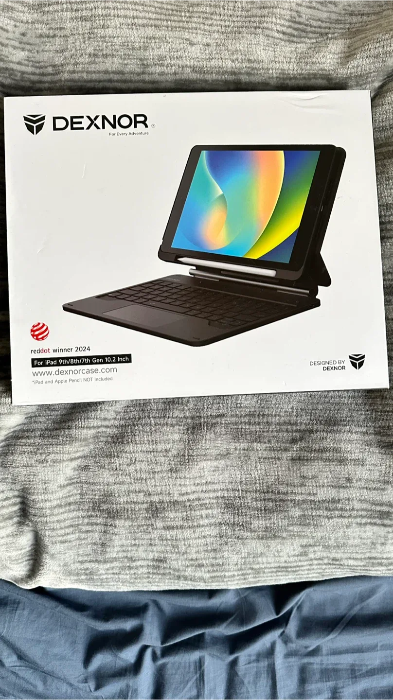 Dexnor iPad 9th Gen Keyboard Case - Pink thumbnail