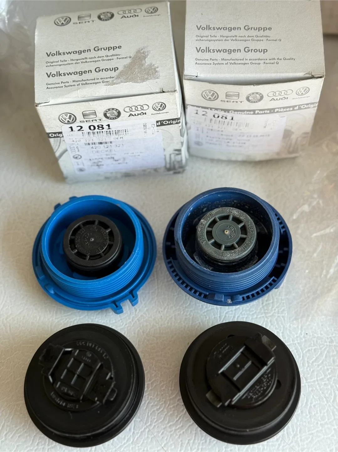Volkswagen Group Oil & Coolant Caps image indicator(3)