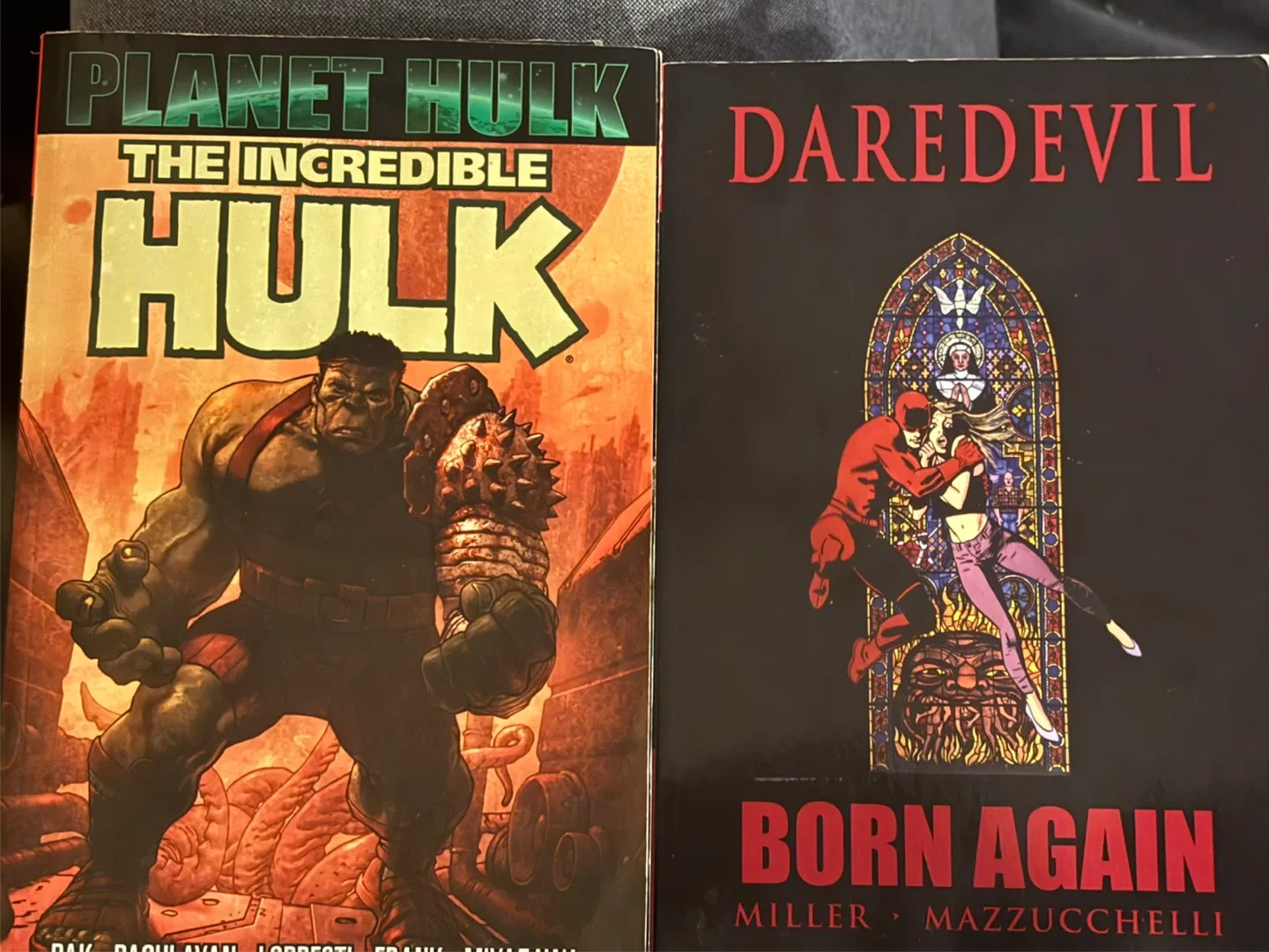 Comic Books Collection: Planet Hulk & Daredevil Born Again thumbnail