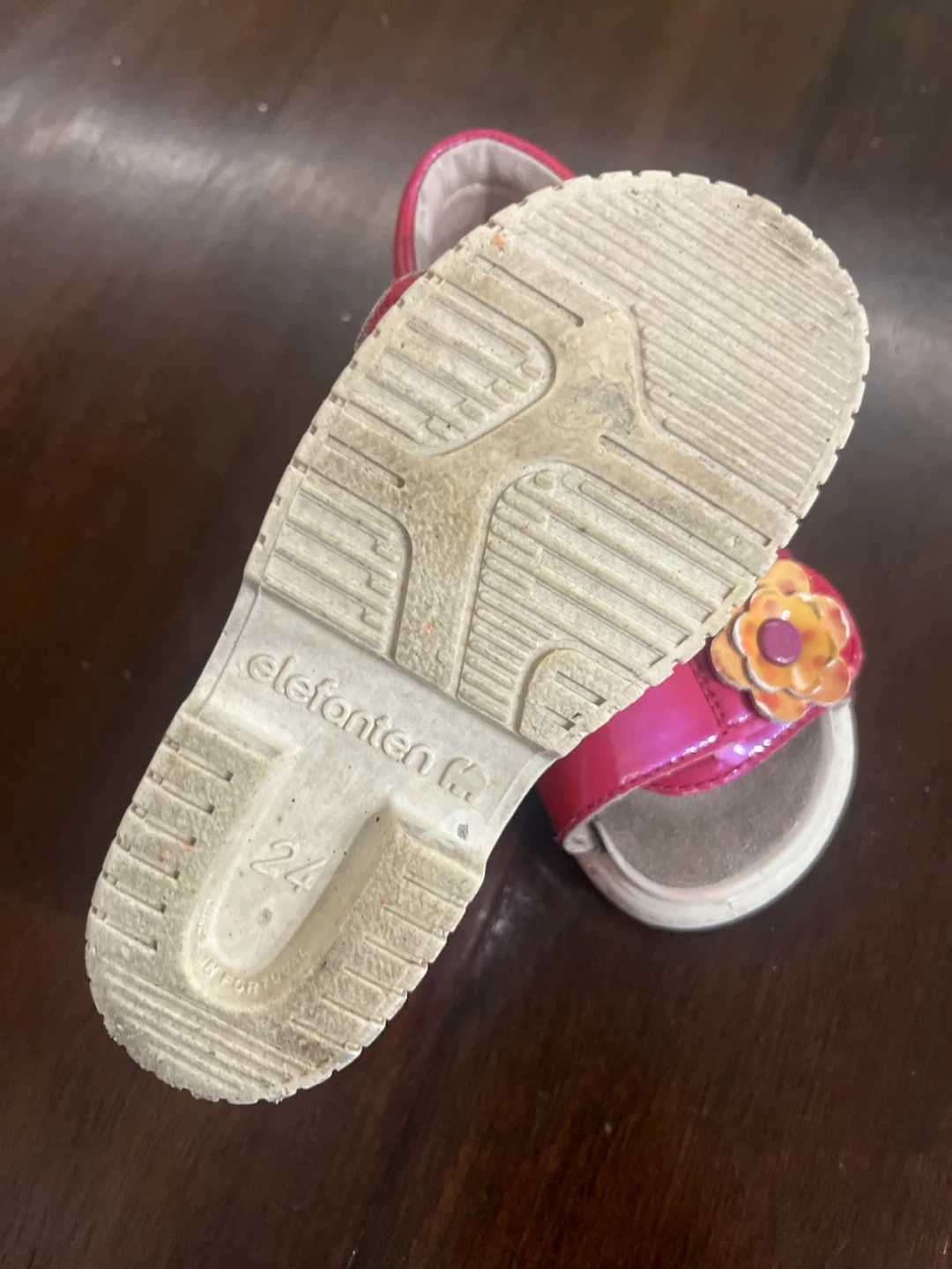 Elefanten Kids Pink Sandals Size 24 - photo 2