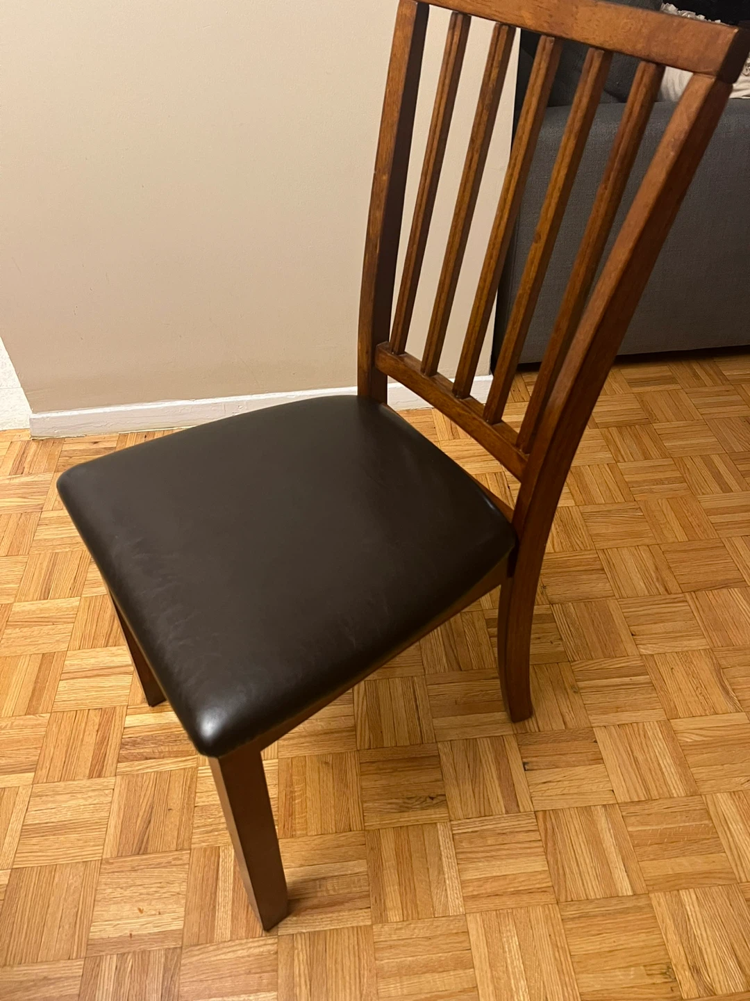 Dining Table with 4 Chairs - Wood - photo 5