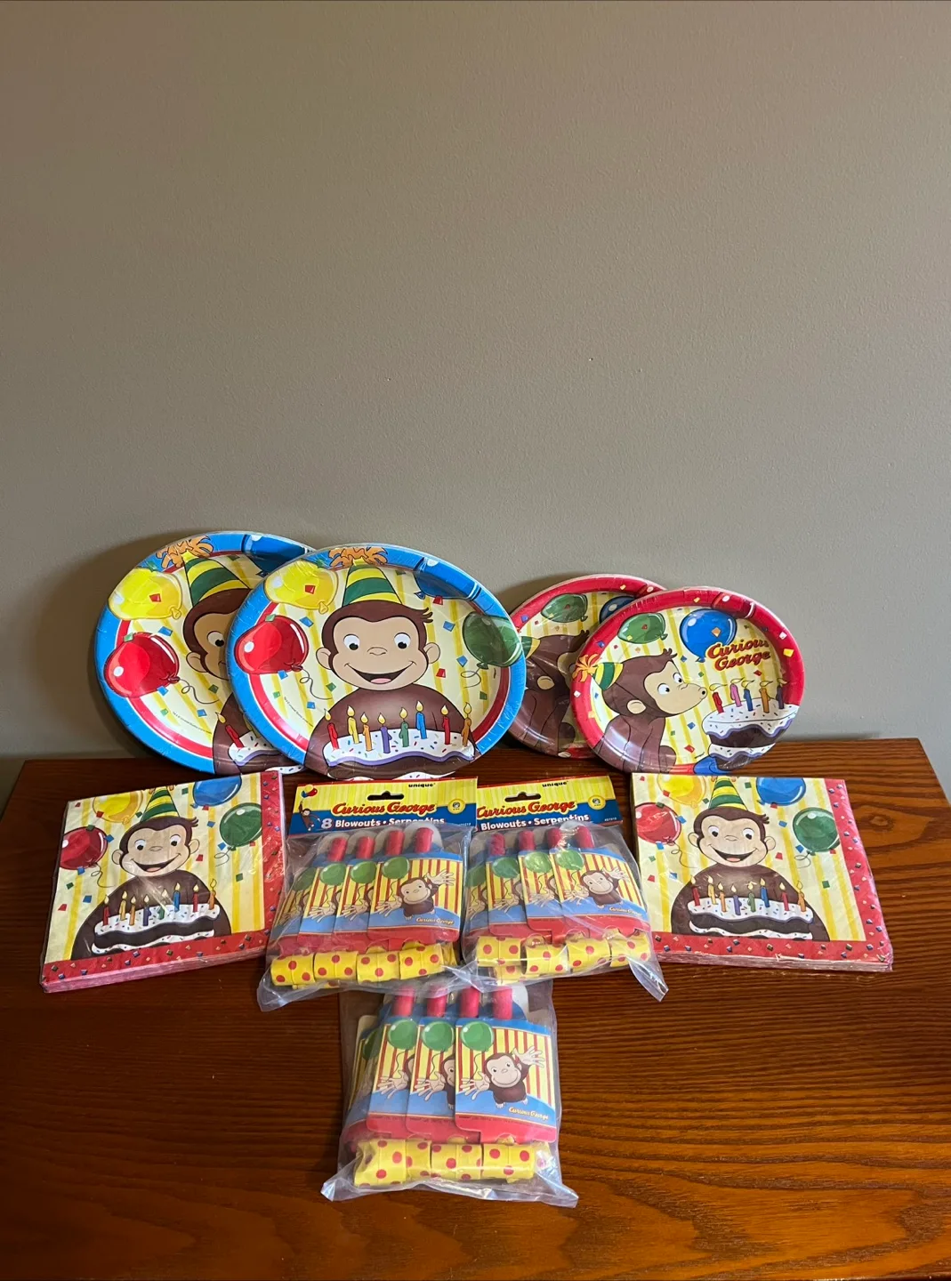 CURIOUS GEORGE BIRTHDAY PARTY THEME BUNDLE thumbnail