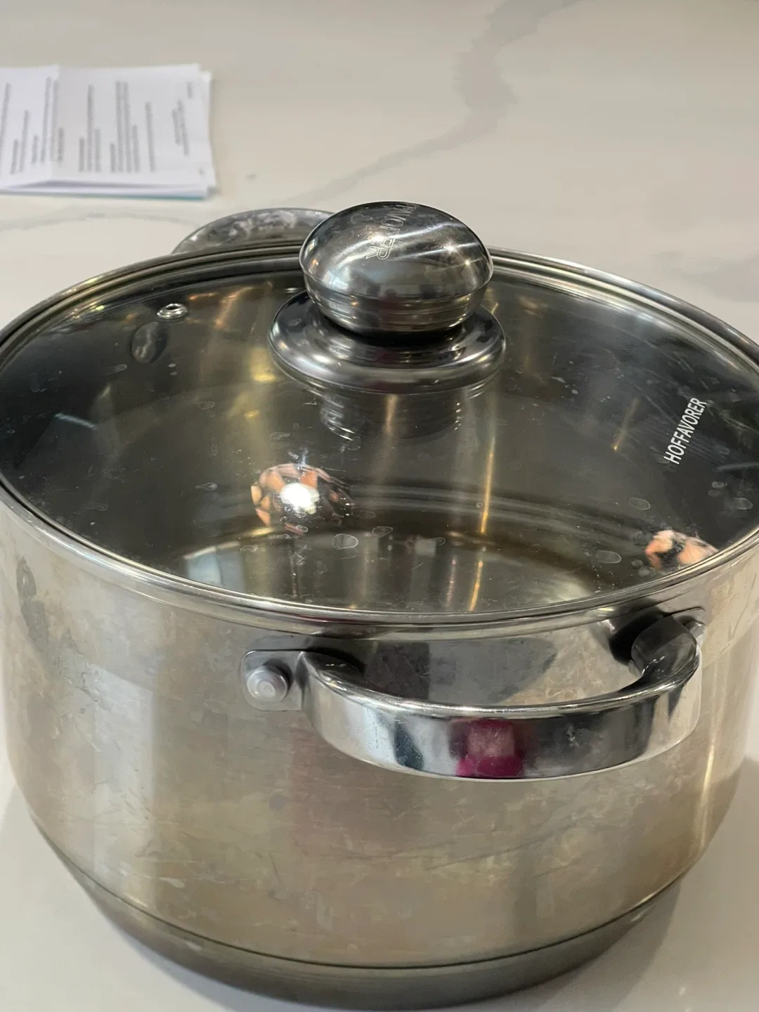 Stainless steel pot with lid thumbnail