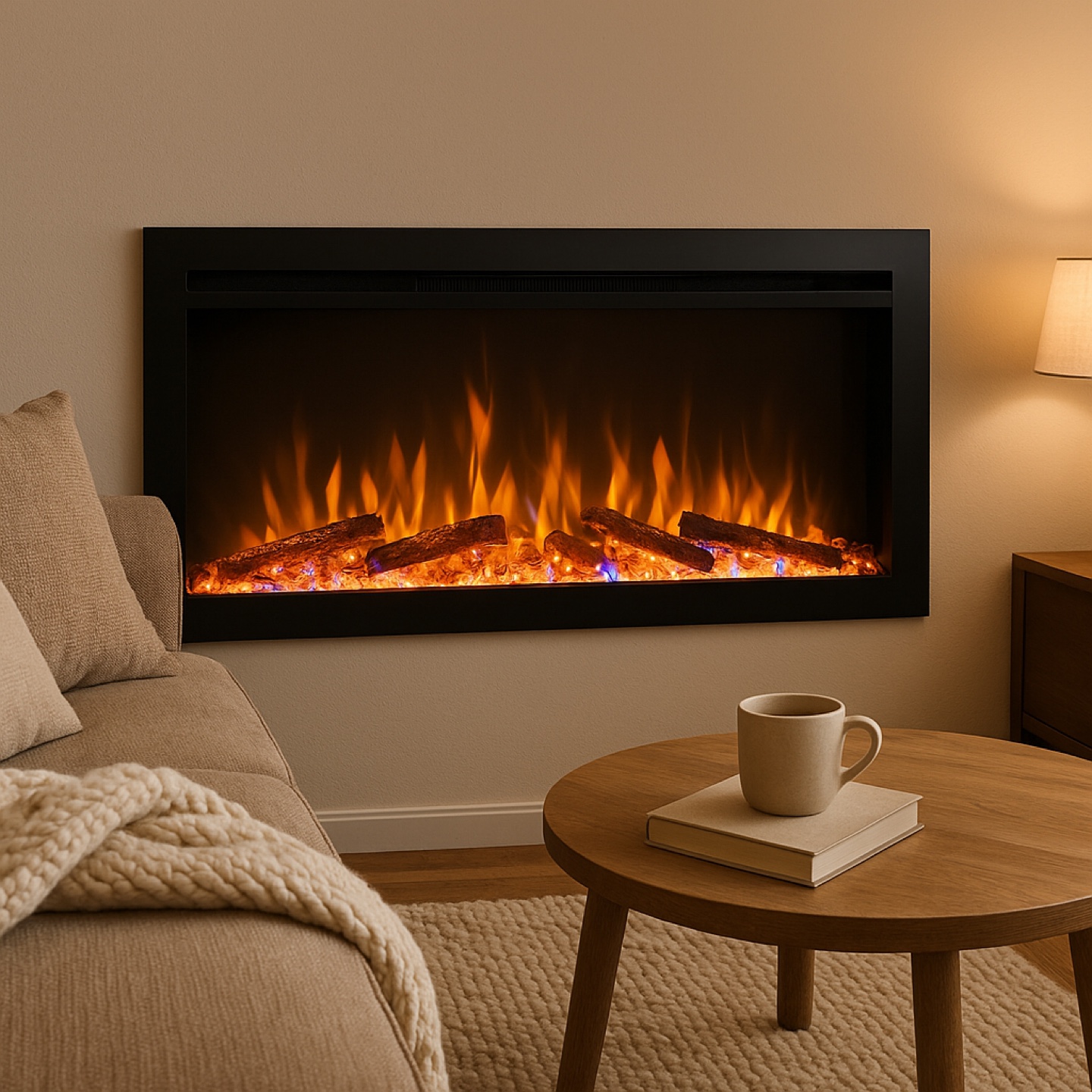 Touchstone Sideline Elite 50” Recessed Electric Fireplace - photo 3
