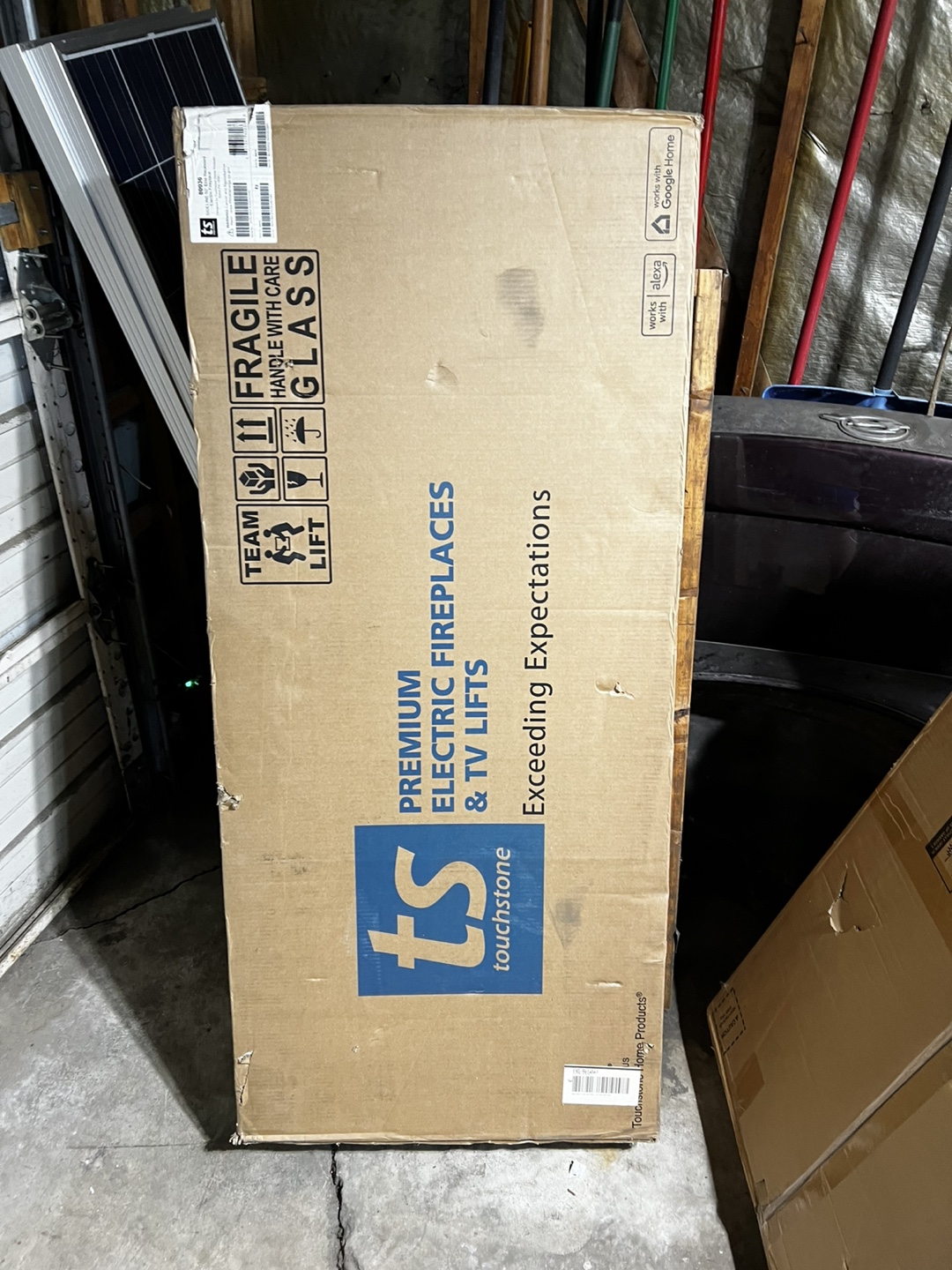 Touchstone Sideline Elite 50” Recessed Electric Fireplace