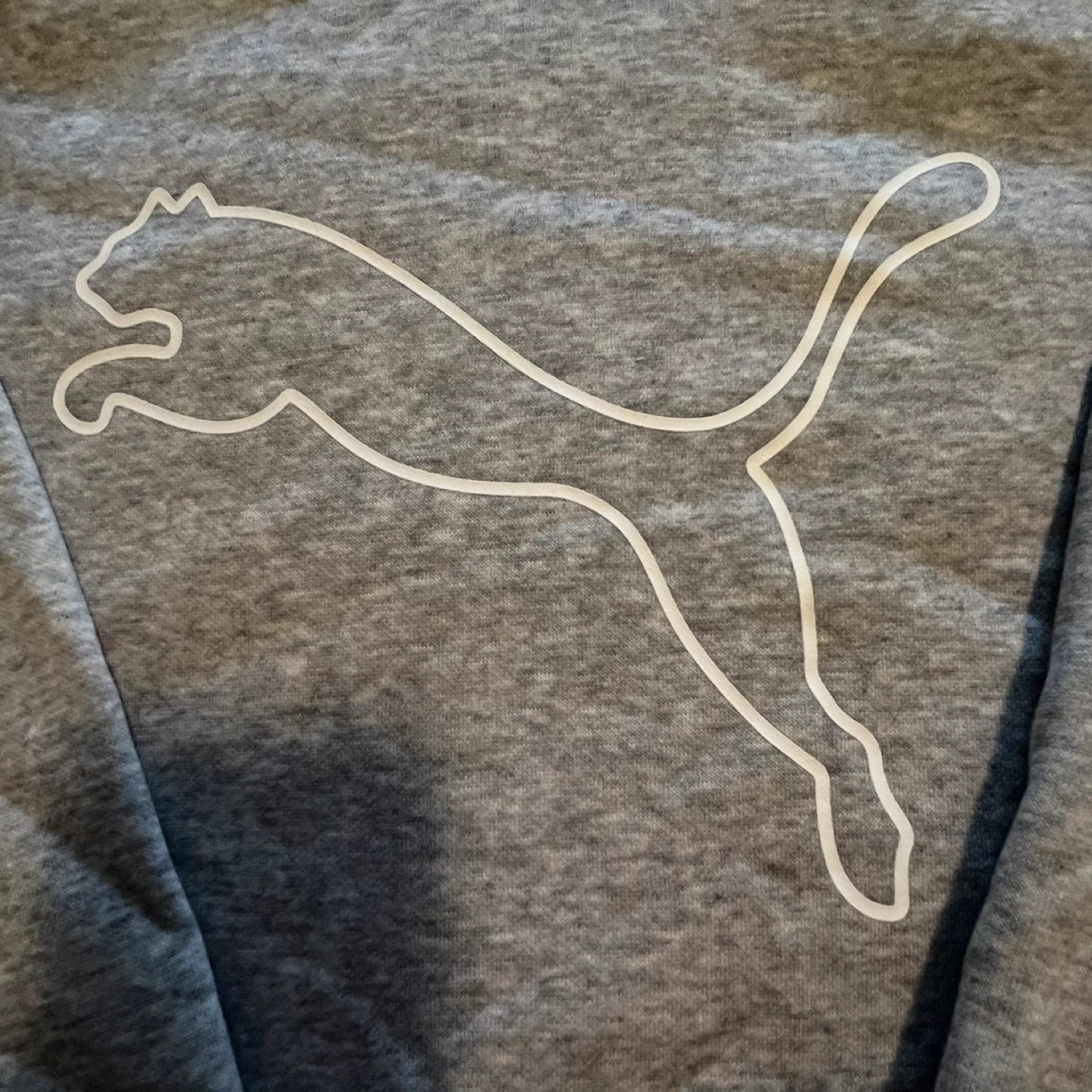 Puma Grey Funnel Neck Sweatshirt - Size M - photo 2