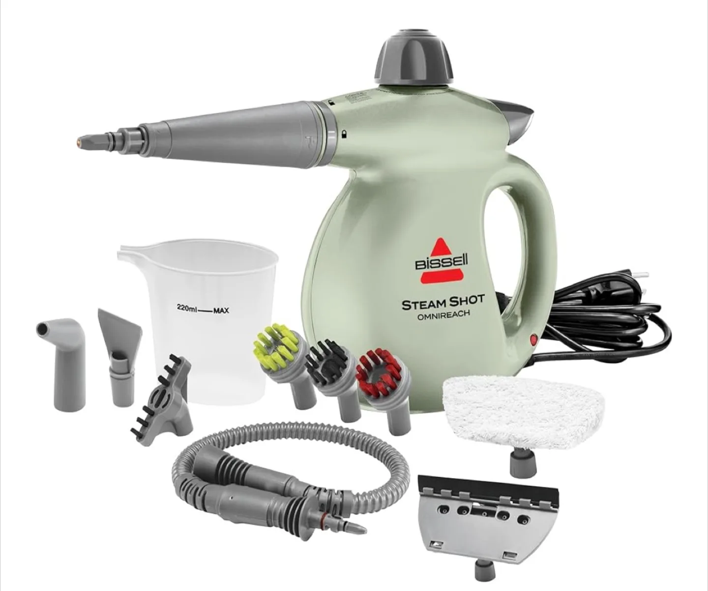 Bissell SteamShot OmniReach Handheld Steam Cleaner thumbnail