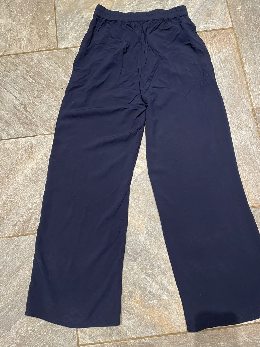 Frank And Oak Navy Blue Pants - Size 6 image indicator(2)