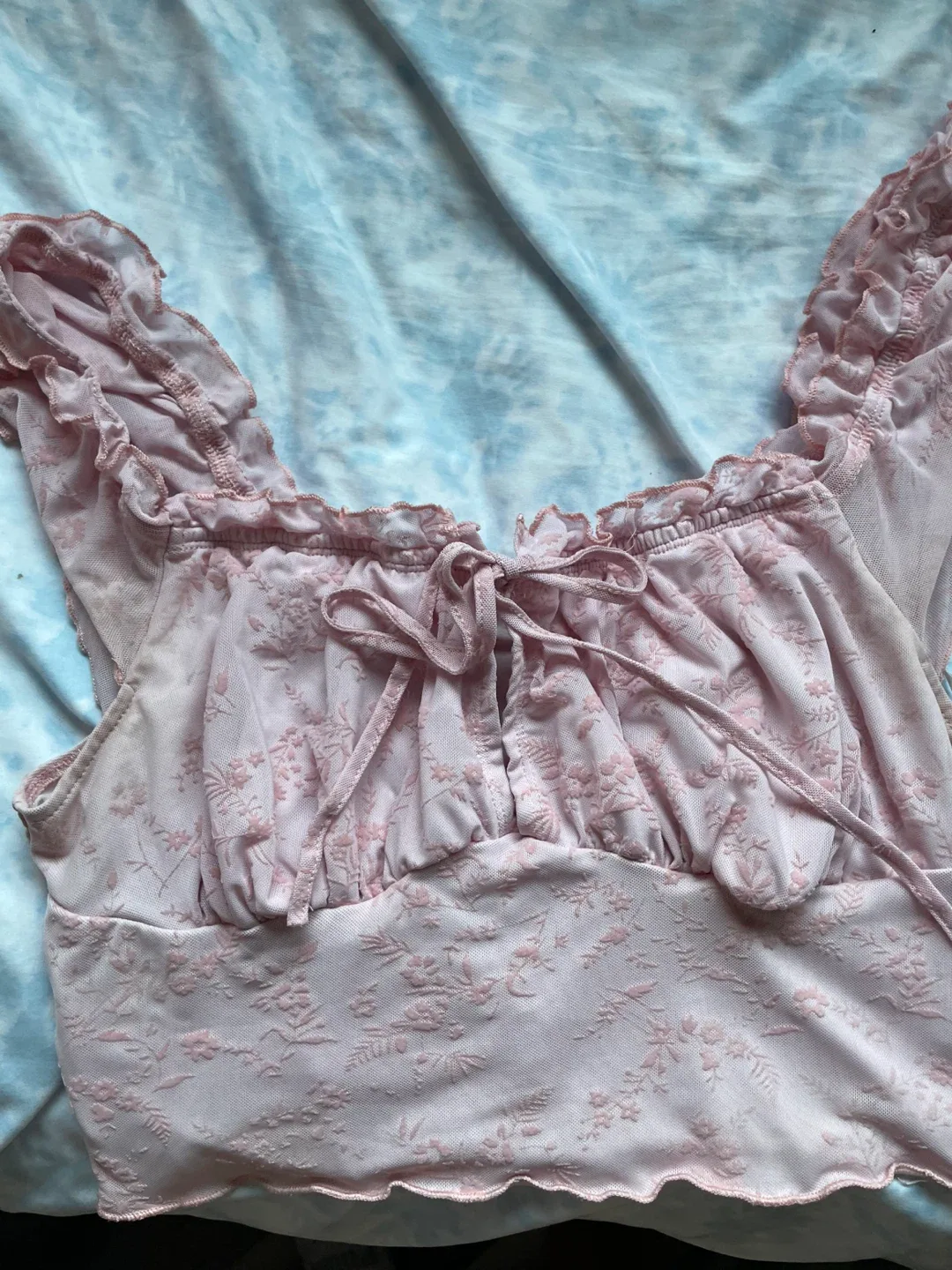 Floral Pink Top thumbnail