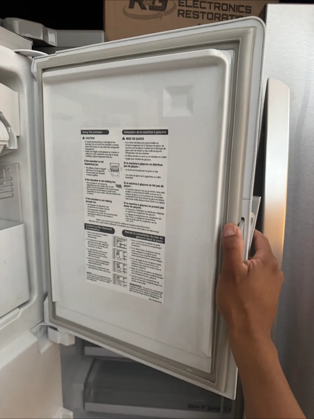 For Sale: LG Refrigerator image indicator(2)