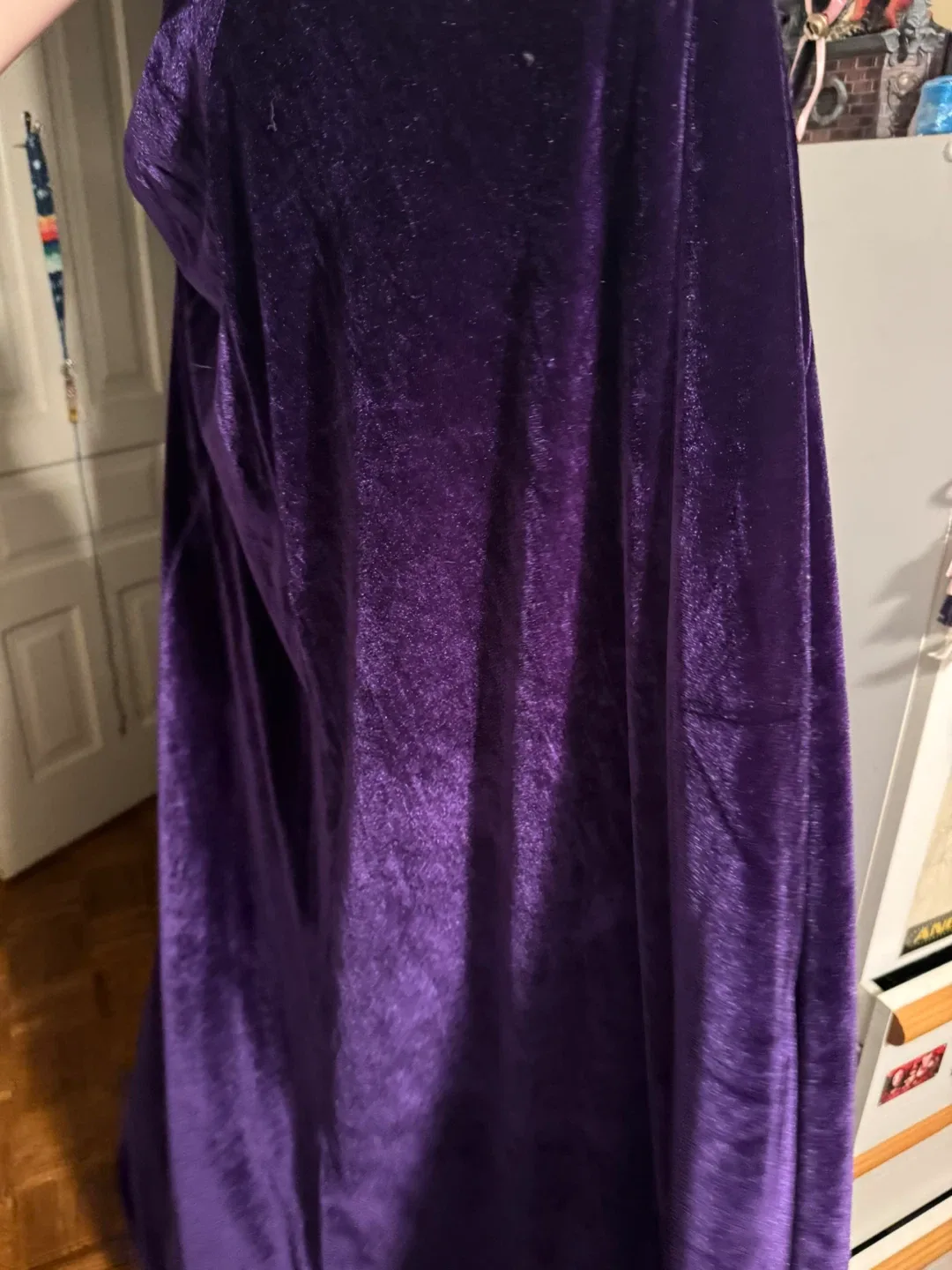 Green & Purple Velvet Cloak image indicator(7)