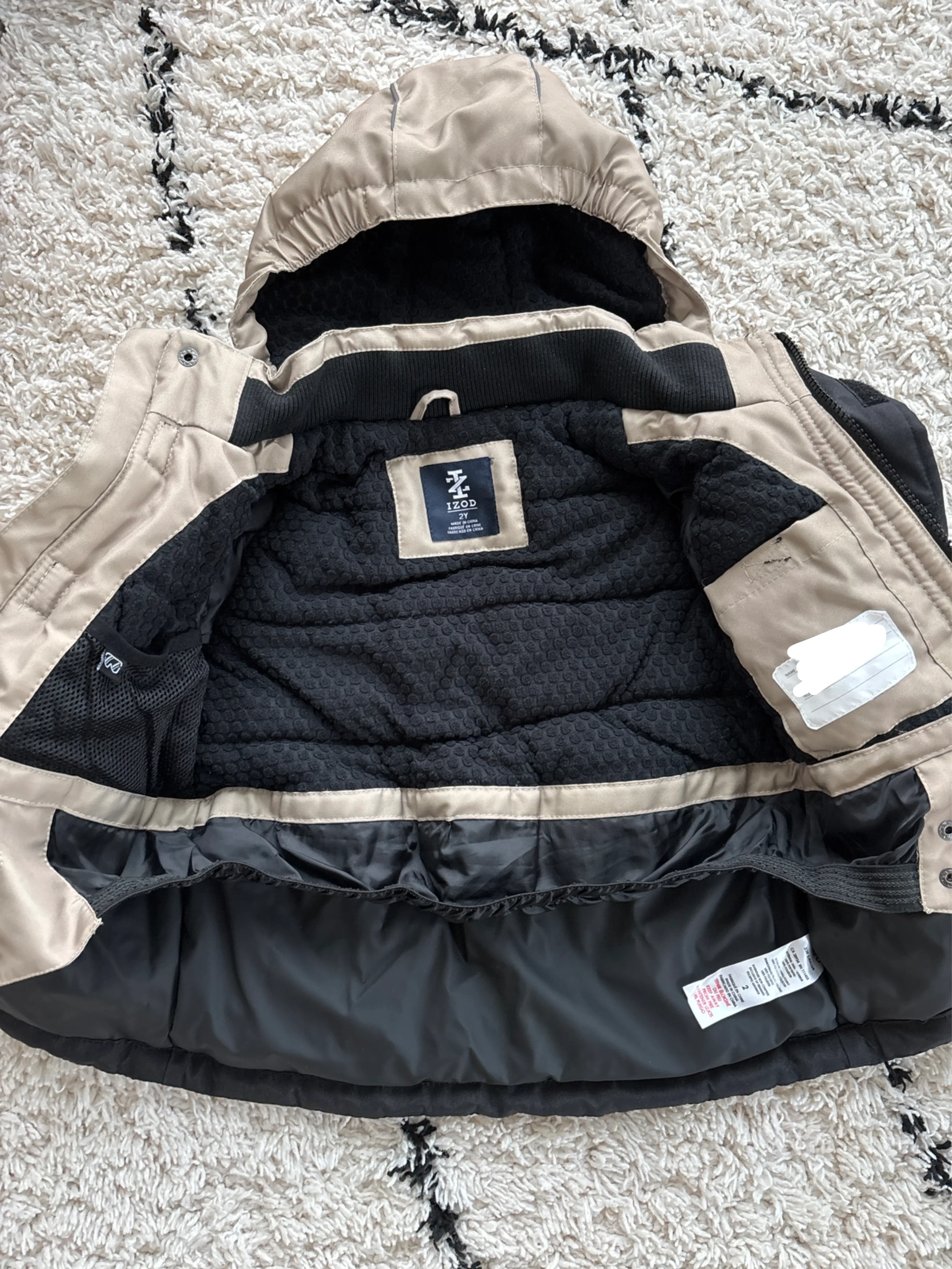 IZOD 2T Toddler Winter Jacket & Bib Pants image indicator(3)