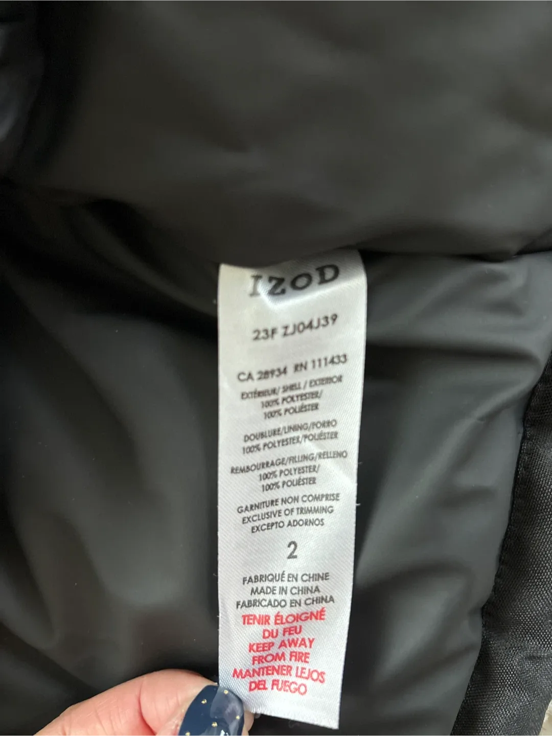 IZOD 2T Toddler Winter Jacket & Bib Pants image indicator(4)