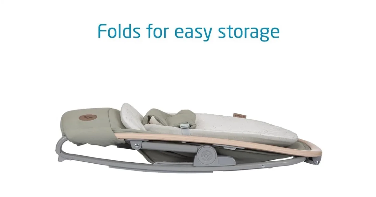 Maxi-Cosi 2-in-1 Kori Rocker, folds flat, travel, washable image indicator(3)