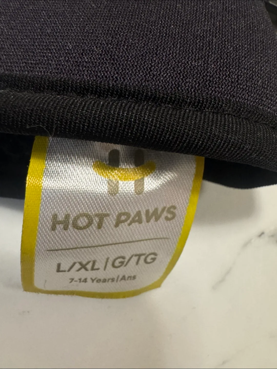 Hot Paws Kids Gloves L/XL, Black image indicator(3)