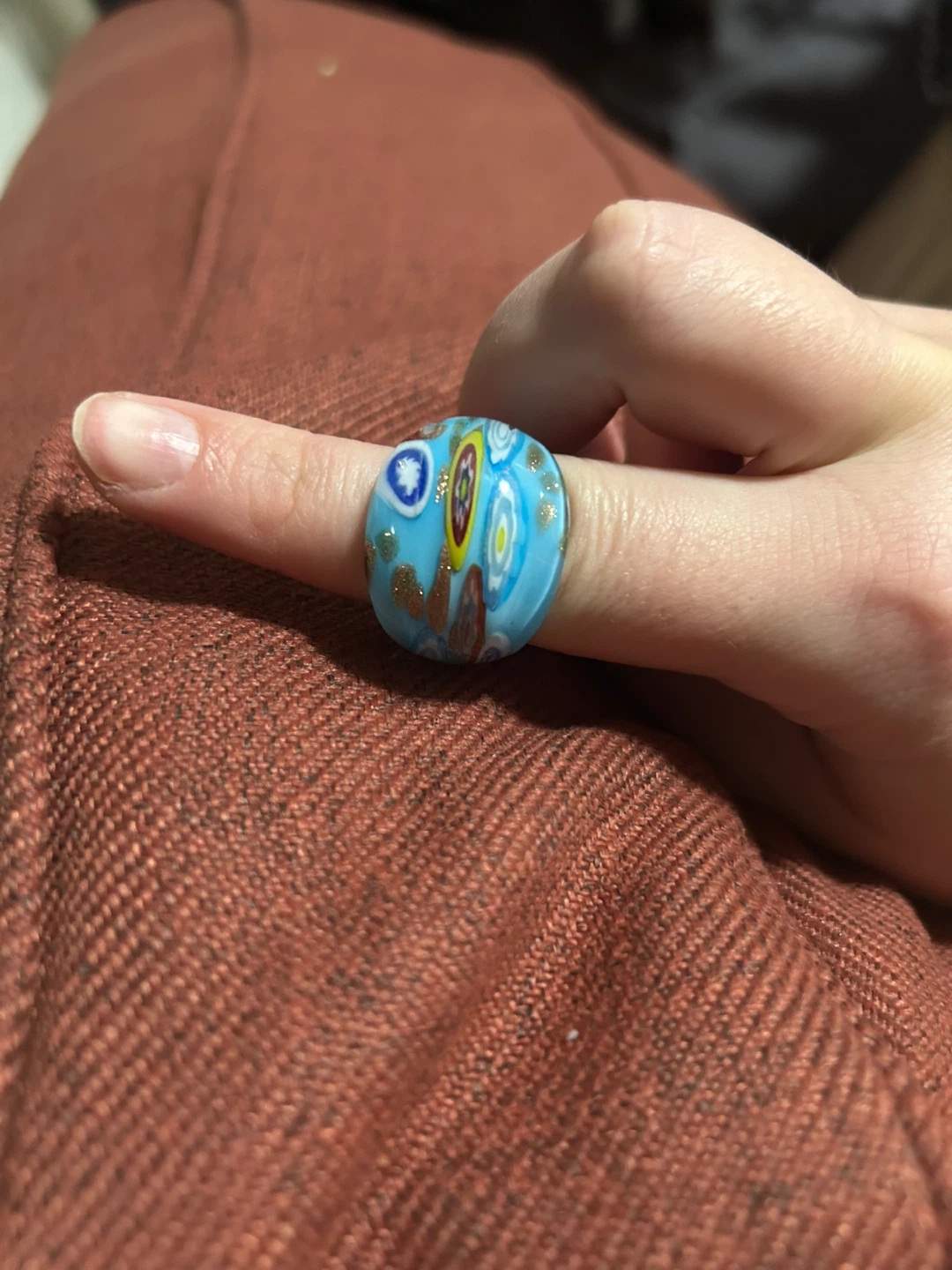 Merino Glass Ring 🥕 - photo 3