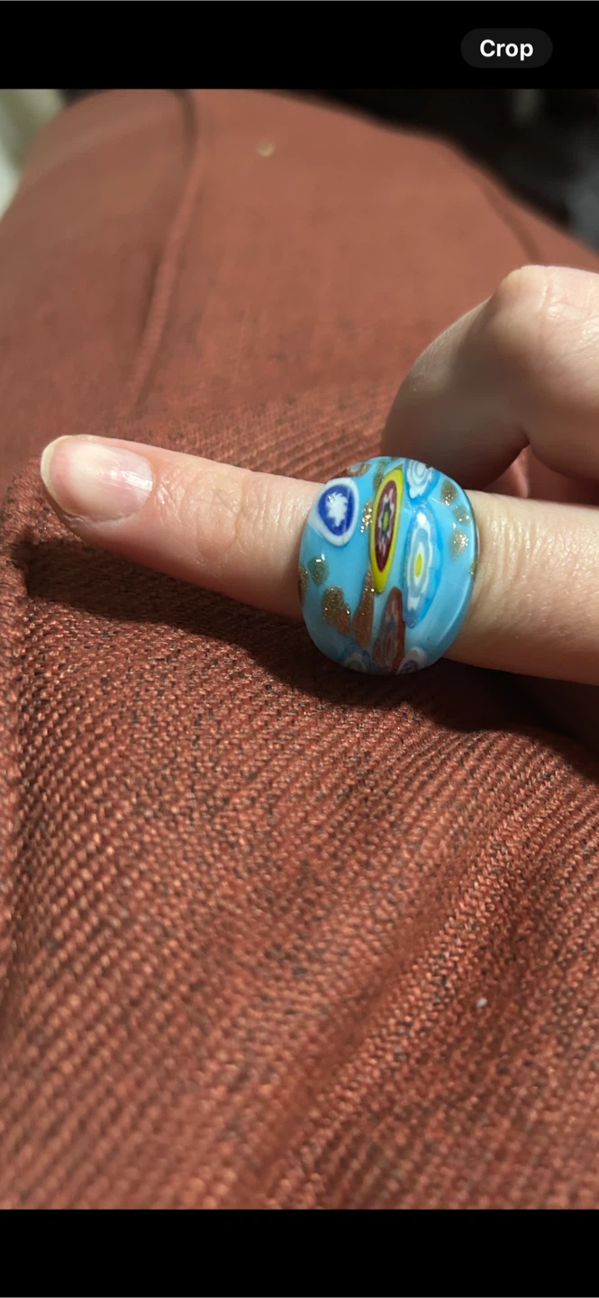 Merino Glass Ring 🥕