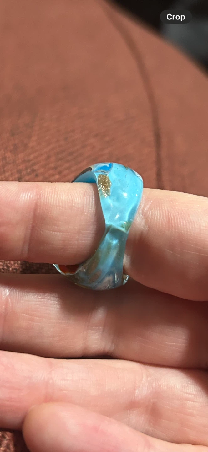 Merino Glass Ring 🥕 - photo 2