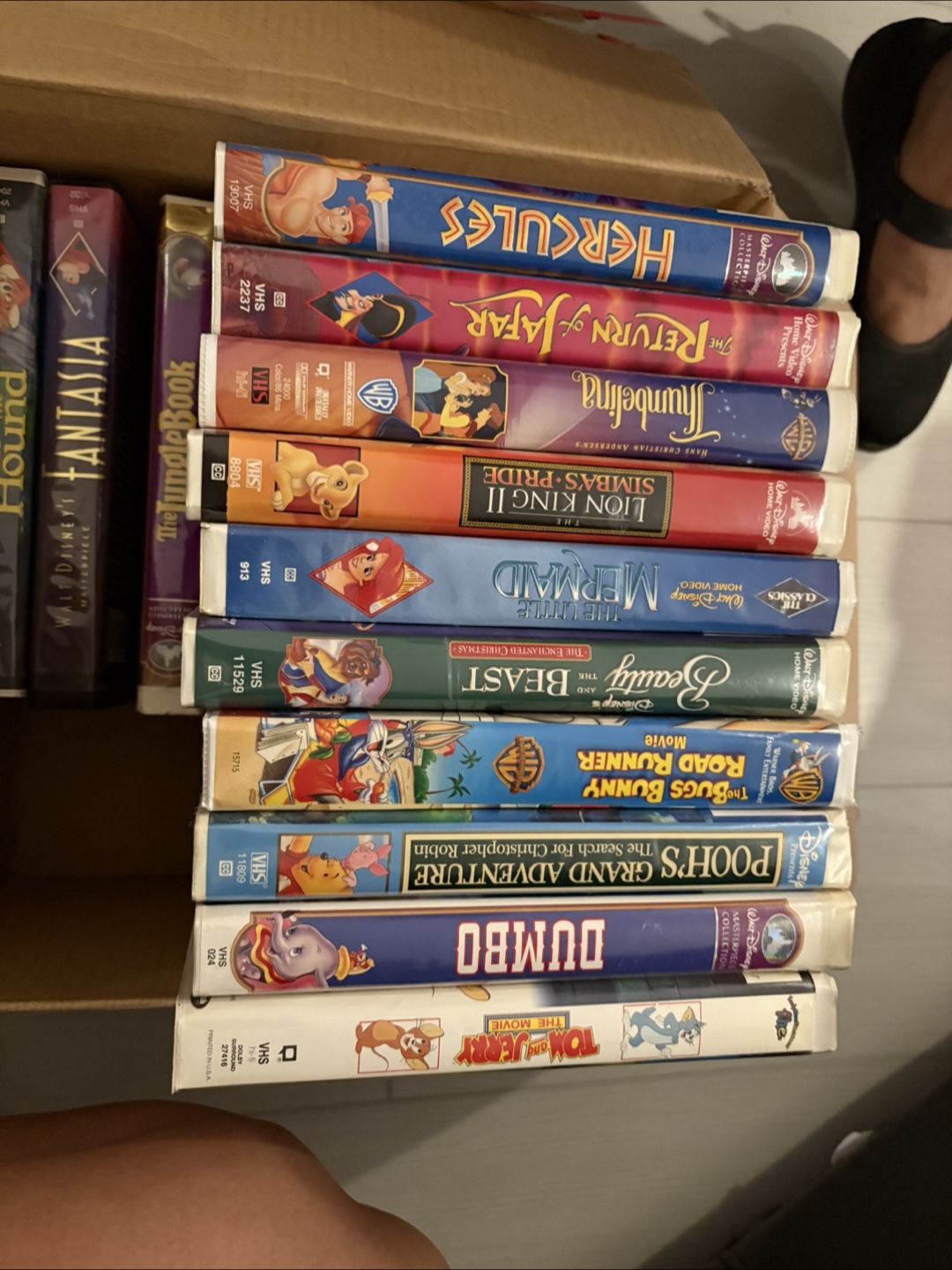 Disney VHS Tapes - Classic Collection lot of 24