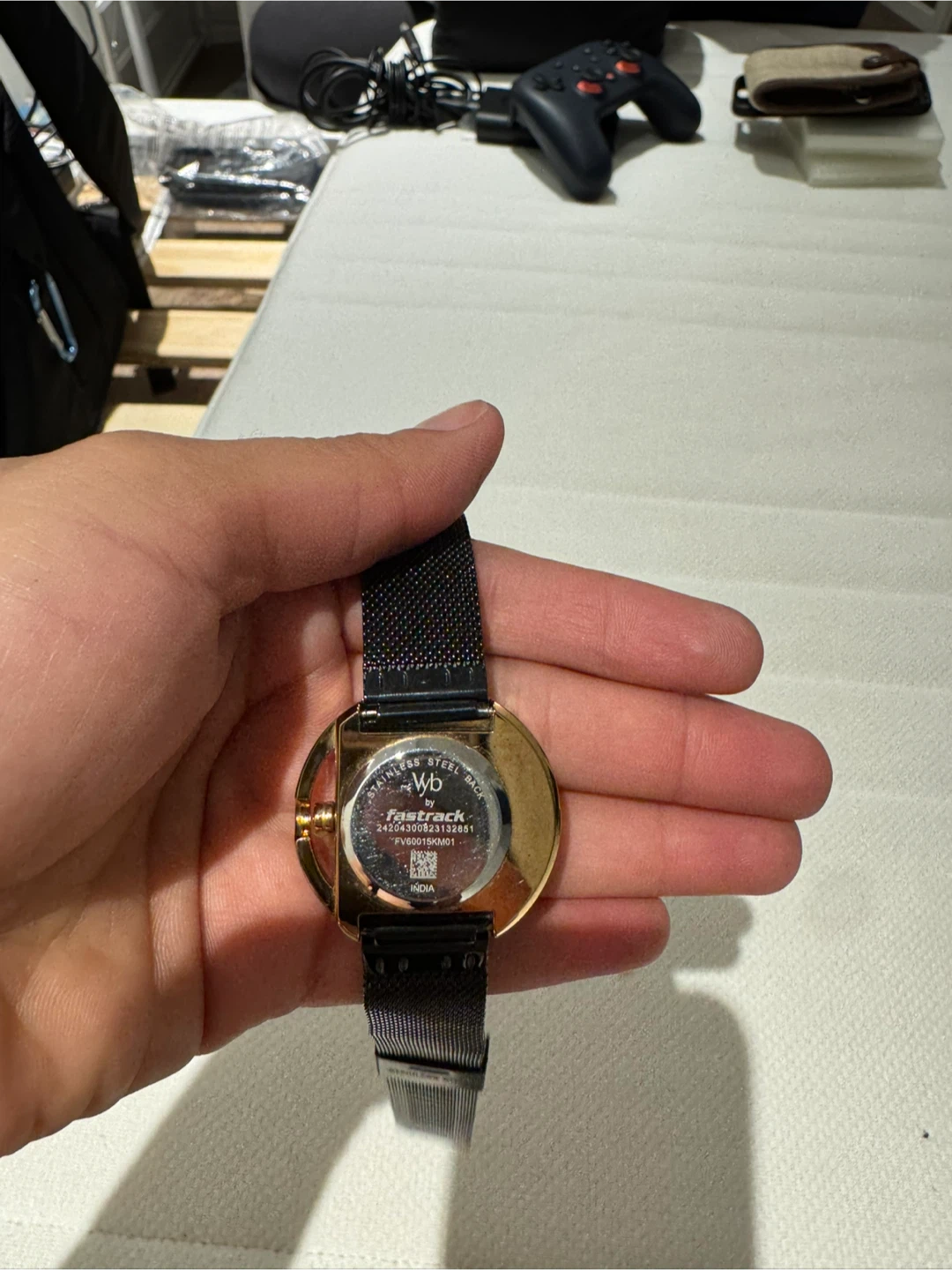 Fastrack Watch - Black & Gold - photo 2