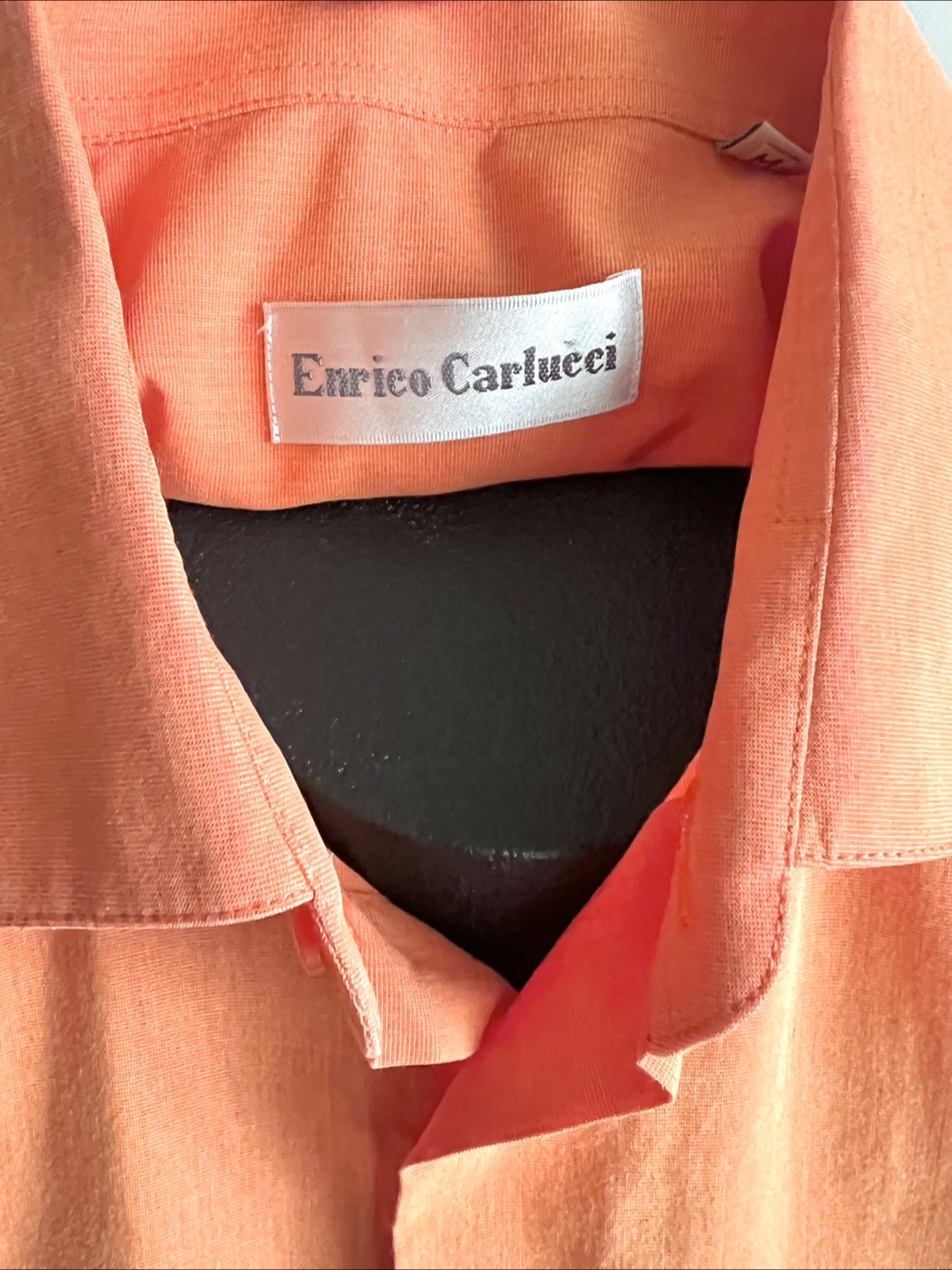 Men’s orange Carlucci shirt (medium) - photo 4