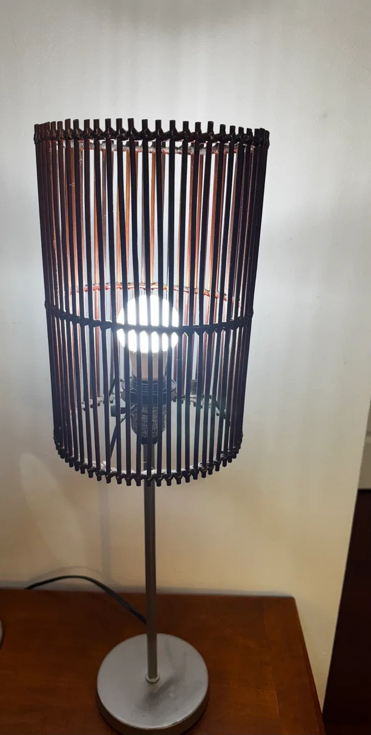 Bamboo Style Table Lamp thumbnail