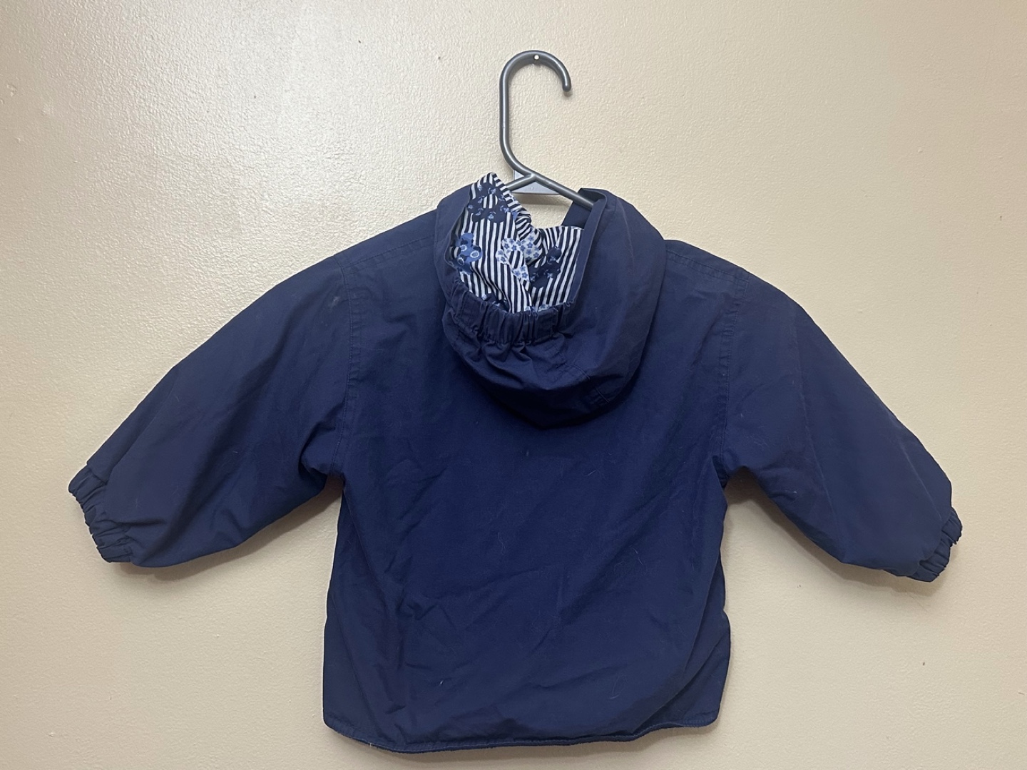 Hooded Blue Jacket for Baby **3months** best for Spring or Fall - photo 2