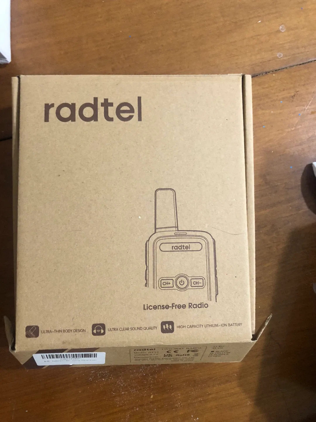 Radtel License-Free Radio - New in Box 🥕 thumbnail