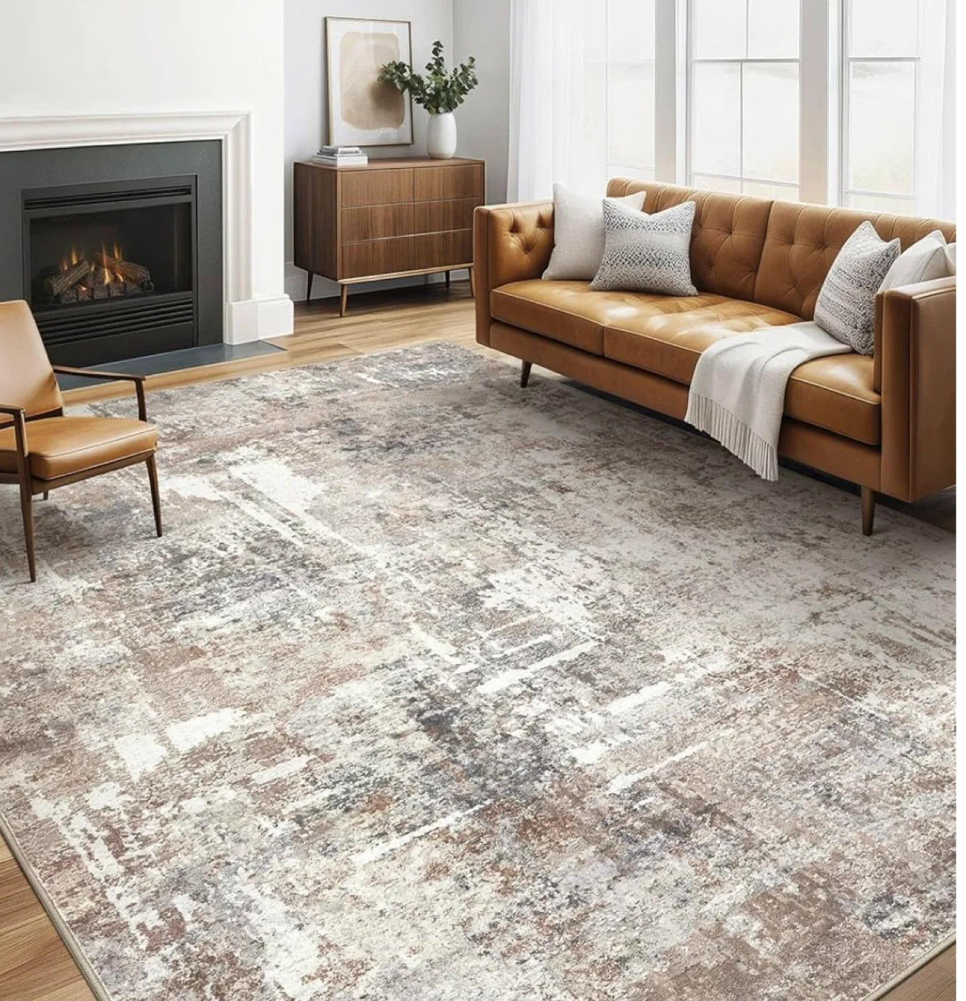 Area Rug 7x5 ft- Easy to Clean, Waterproof thumbnail