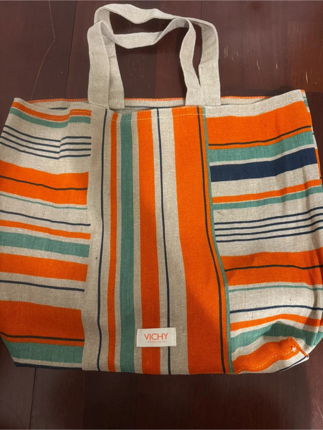 Vichy Laboratoires Striped Tote Bag thumbnail